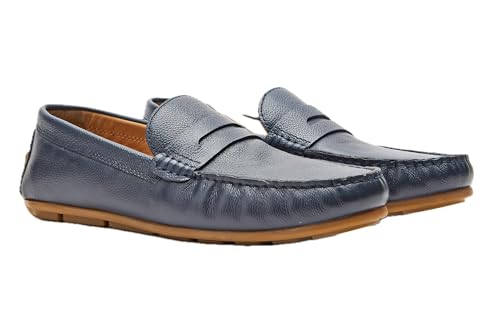 Image of Symbol Premium Mens Smart Casual Driver Leather Shoes (Loafers)