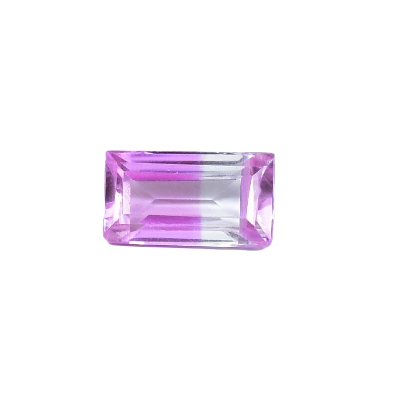 Saphir rose naturel de 12x7mm pour sertir une bague de fiançailles unique fait main