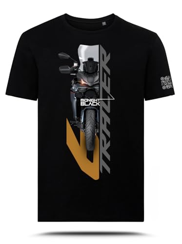 Camiseta Tracer 9 2025 Midnight Black Ropa Motera AZ Graphishop