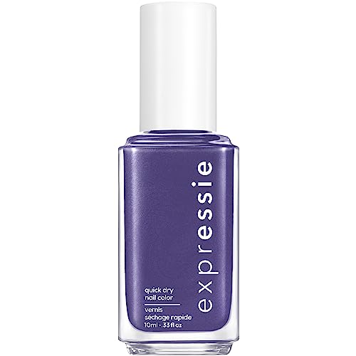 Essie Esmalte de uñas de secado rápido 'Expressie' nº 325 dial it up, violeta, fórmula vegana, 10 ml