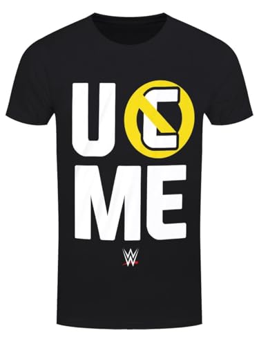 T-shirt noir WWE John Cena Can't See Me homme pour incarner la légende
