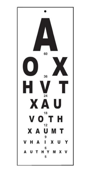 Eagle Eye Products® || EEP || Eye Vsion Test Chart || Snellen and Landolt C Vision Charts || COMBO ( A And C) || Medical Optometry Wall Charts || Eye Test Chart Set - Image 2 thumbnail
