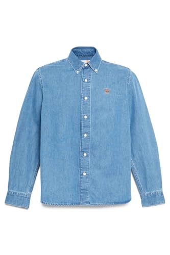 Chemise en denim Timberland vêtement décontracté mode masculine
