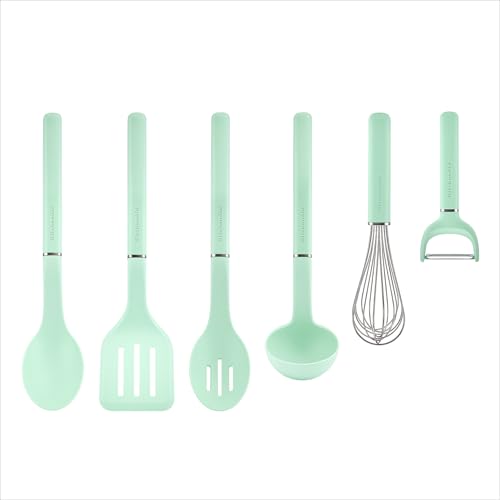 Image of KitchenAid Universal Tool & Gadget Set, 6 Piece, Spearmint