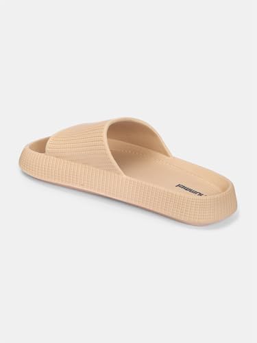 Image of hummel TEXTURE SOFT Men's Classic Ultra Soft Sliders /Slippers with Cushion FootBed for Adult Comfortable & Light Weight Stylish & Waterproof & Everyday Flip Flops & Chappals for Gents /Boys