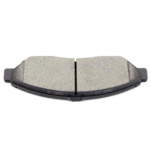 Image of ECCPP D1280 Front Ceramic Disc Brake Pads Set For Honda For Pilot 2009-2019