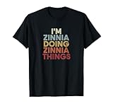 Zinnia Name Zinnia Personalized Name First Given Camiseta