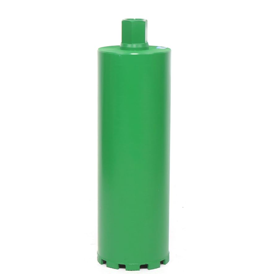 for Concrete Wet Drilling 1-1/4" Threads 5 inch Wet Diamond Core Drill Bit Green