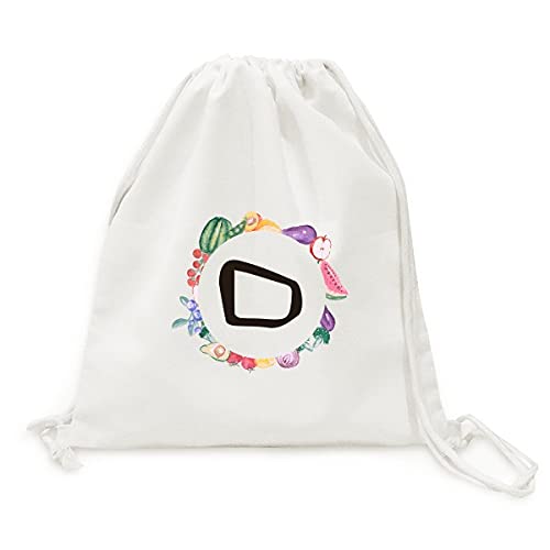 Sac en tissu pliable motif inscription chinois os à sangle robuste pour courses