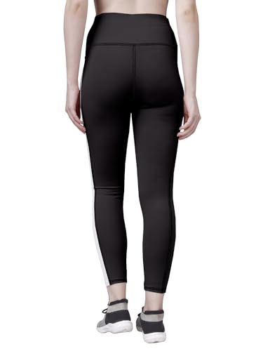 Image of Poojaran Workout Tight /Pants /Legging with Side Pocket, Stretchy Tights and a high Waist for Women and Girls' use in The Gym,Yoga,Running,Cycling