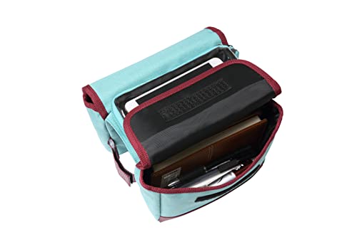 Sixthreezero Frame Mount Bike Bag, Waterproof Universal Bicycle Pouch, Double Sided Cargo Storage Bags For Top Tube With Phone Holder, Black #TOP3