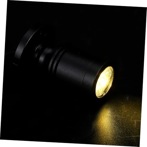 Uonlytech Small USB-Powered Led Spotlight for Indoor Display Warm White Accent Light for Jewelry Cabinets and Showcases No Drilling Installation