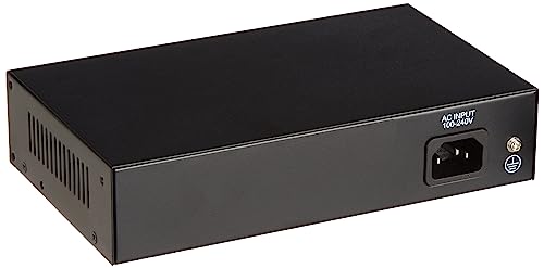 Image of CP Plus 6 Ports Switch with 4 Gigabit PoE Ports (1000 Mbps) & 2 Gigabit Uplink Ports (1000 Mbps) PoE Switch | Supports Full /Half Duplex Mode | Supports PoE AI | Plug & Play - CP-DNW-GPU4G2-48-V3