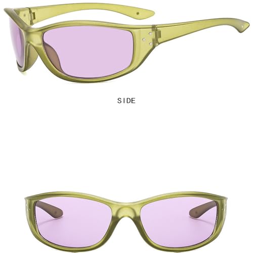 Retro Candy Color Cat Eye Sunglasses Women Fashion Rivets Outdoor Sports Punk Men Trending Sun Glasses2