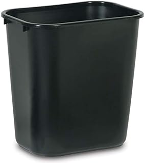 Wastebasket DESKSIDE 28 QT 14.38 in BK