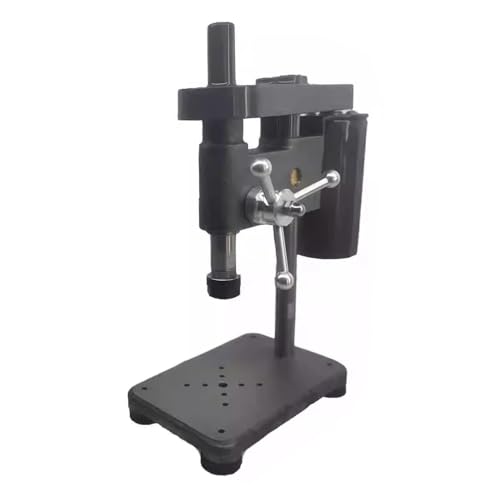 Mini Bench Drill High-Precision Drilling Machine Electric Drill Cell Phone Watch Repair Tool with Power Adapter (ER11)