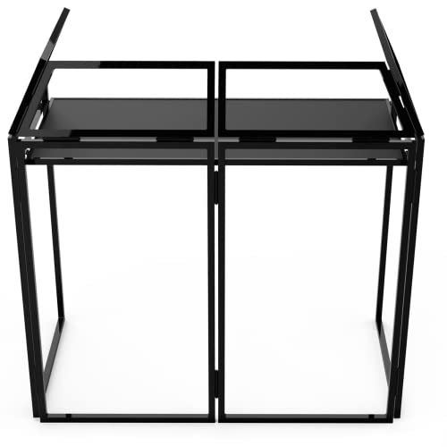 Audibax , Pro Event DJ , Soporte Mesa de Mezclas para DJ , Color Negro , Medidas: 109 x 48 x 120cm ,...