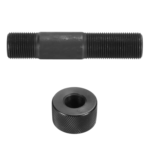 QUARKZMAN Ausbrechbare Stempel Ziehbolzen M20 Gewinde Ersatz Hydraulik Ziehbolzen mit Sicherungskappe Stempel Lochherstellungs Kit Erhältlich für Hydraulikschrauber