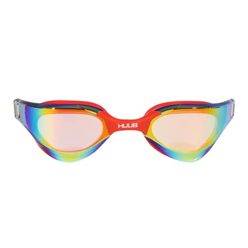Lunettes de natation Huub Thomas Lurz avec verres miroir doré pour entraînement