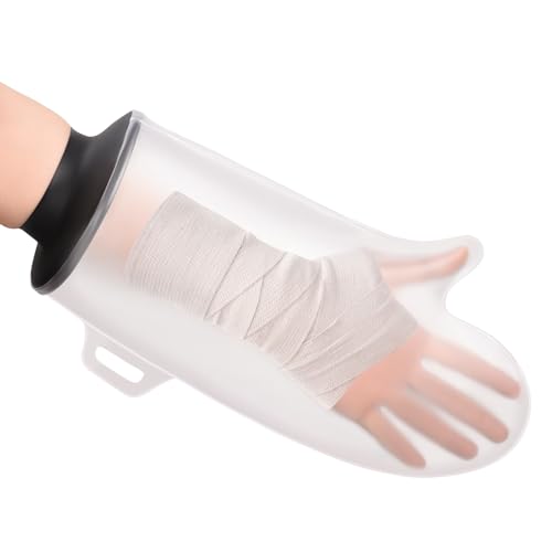 Apasiri Protector de Yeso para Mano Impermeable para Ducha – Reutilizable, Calidad Médica Sin Látex, Sellado Hermético para Adultos
