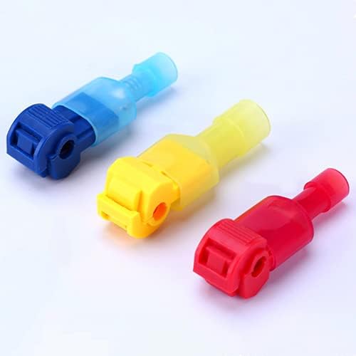 60/240/300 PCS,Bag/Box,Crimp Terminal,T-Type Terminal Block,Cable Connectors, Wire Connector,Electrical Terminal Block(T - 60 PCS (Box))