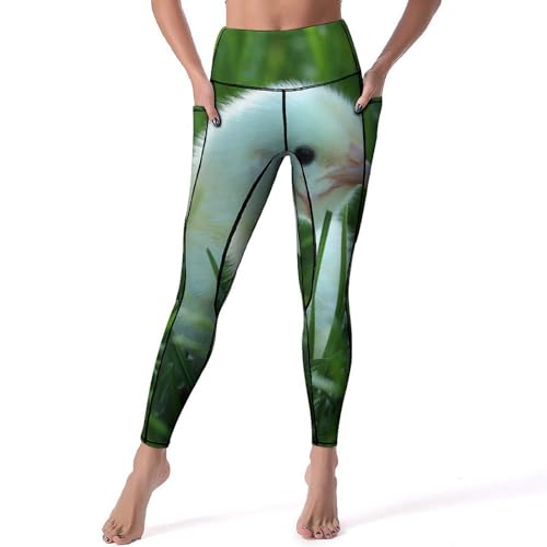 Legging femmes taille haute extensible pour gym et jogging S