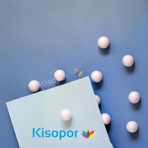 Bola de Isopor 25mm maciça com 100 unidades Kisopor