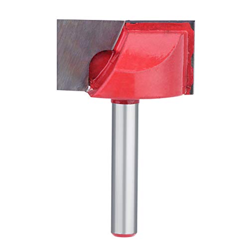 Herramienta para Trabajar la Madera Fresa de Corte, Carpintero Mortaja de Limpieza Broca de 6 mm Diámetro Inferior Mills Tool(6#)