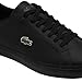 Lacoste Men's Powercourt Sneaker, Black/Black, 8