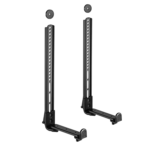 Maclean MC-914 Universal Soundbar Halterung bis 15kg Lautsprecherhalterung für die Montage unter oder über TV