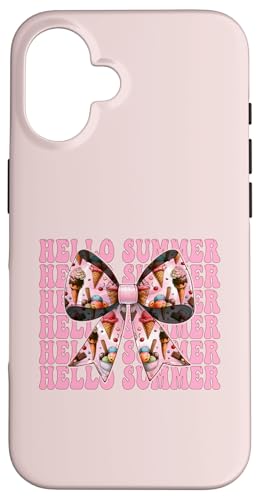 Hello Summer ACXN[ R[ ̎q }} RPbg { X}zP[X iPhone 16 p