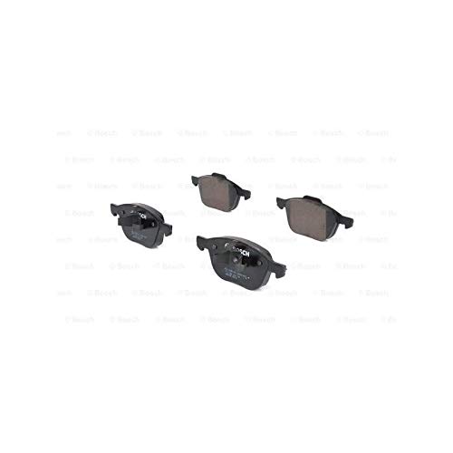 Plaquettes Frein Avant Bosch - Lot De 4 - Compatible Ford, Mazda, Volvo - Dimensions 156x67x18mm