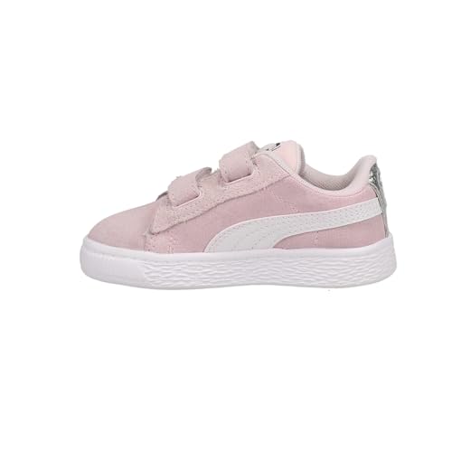 PUMA Kids Girls Suede Classic Starry Night Glitter Slip On Sneakers Shoes Casual - Pink3