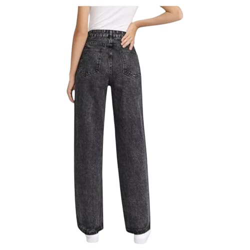 Image of Women's High Rise Straight Fit Jeans||Comfort Fit Straight Jeans