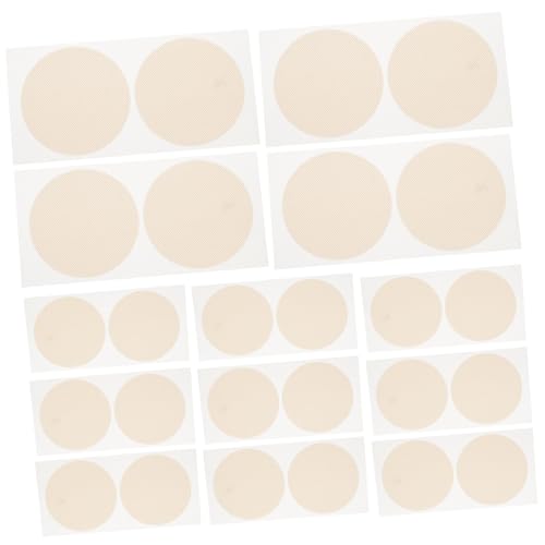 Didiseaon Nipple Stickers for Men 20 Pairs Nipple Guard for Running Anti-chafing Tape Beige
