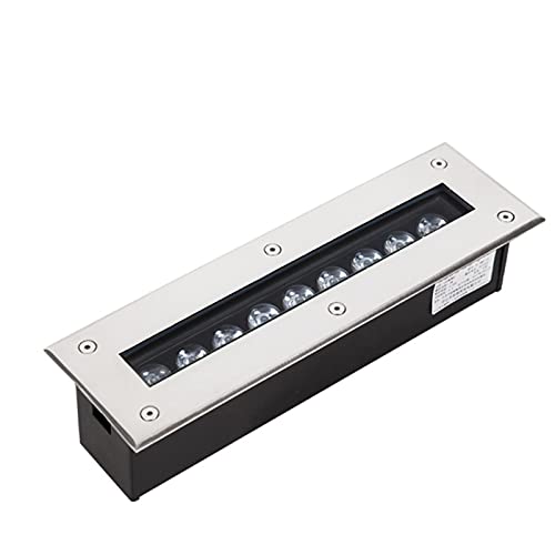 Eclairage Rectangle Encastrable pour Extérieur Étanche IP67 et Résistant Rouge 6W