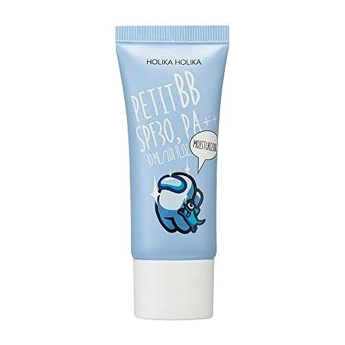 Holika Holika - Among Us BB Cream | Hidratante SPF30 | Acabado Jugoso | Cruelty Free | Fácil de Llevar, Neutro, 50 g (Paquete de 1)