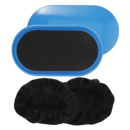 Tapis de fitness à disque coulissant double face pour entraînement de yoga fluide chez soi