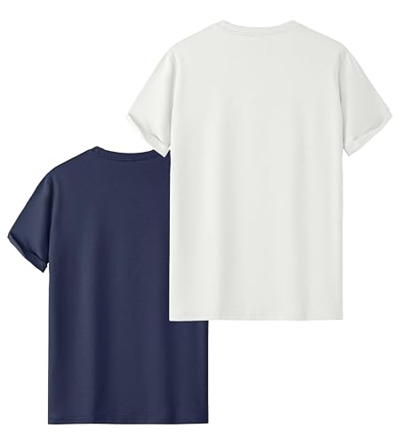 Image of JUGULAR Men's Half Sleeve Cotton Printed Combo Tshirt (Pack of 2)