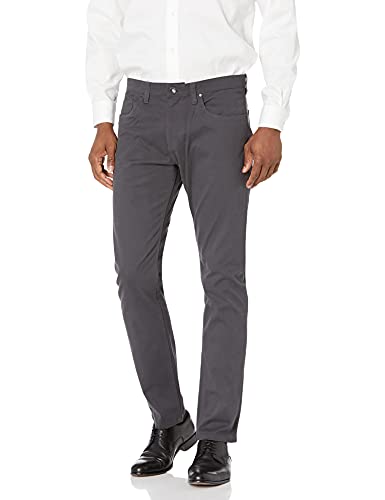 Perry Ellis Men's Very Slim Fit 5-Pocket Twill Stretch Pant