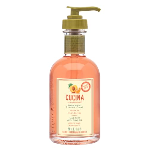 Cucina Fruits & Passion Peach and Mandarin Hand Soap 200ml