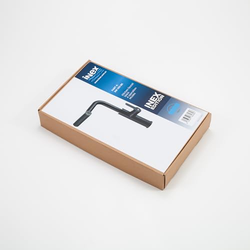 INEX EUROPA Küchenarmatur, Edelstahl, wassersparend, drehbar, 4 Funktionen, höhere Effizienz, eleganter und leicht zu reinigender Küchenarmatur, 15 Jahre Garantie (Mattschwarz)