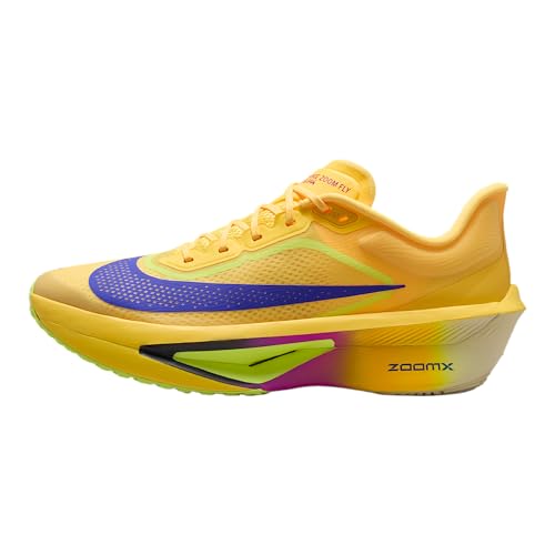 Nike Zoom Fly 6 Mens Road Racing Shoes (Citron Pulse/Volt Ice/Hyper Violet/Indigo Burst) Size 10