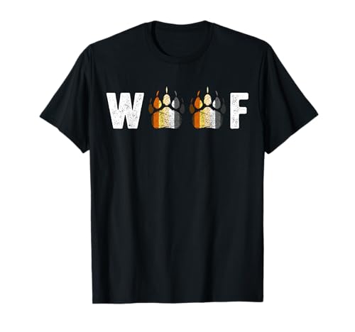 Woof Bären Pride Tatzen Gay Männer LGBT Bären Flagge T-Shirt