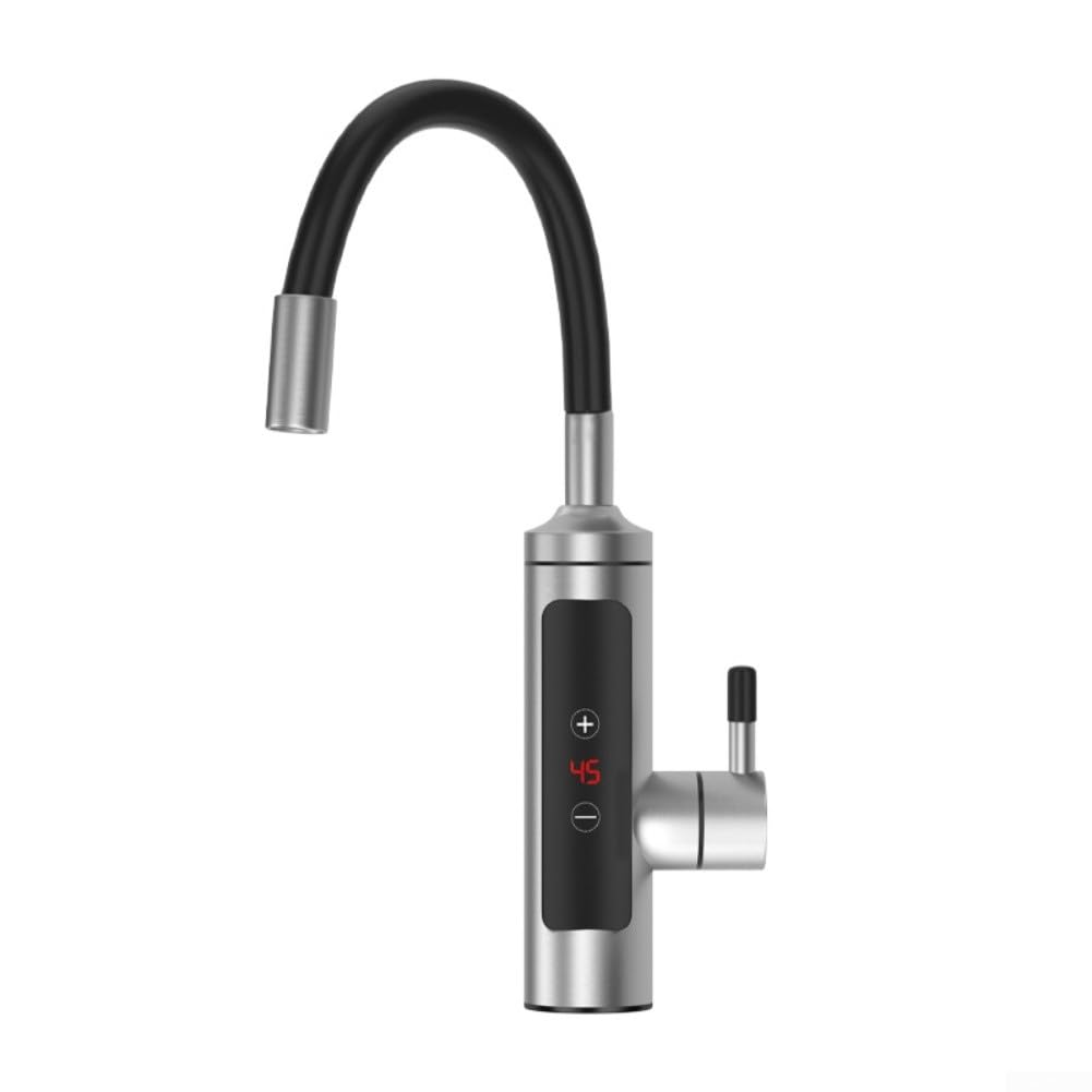 Robinet d'eau chaude électrique pivotant 360° avec chaleur ajustable