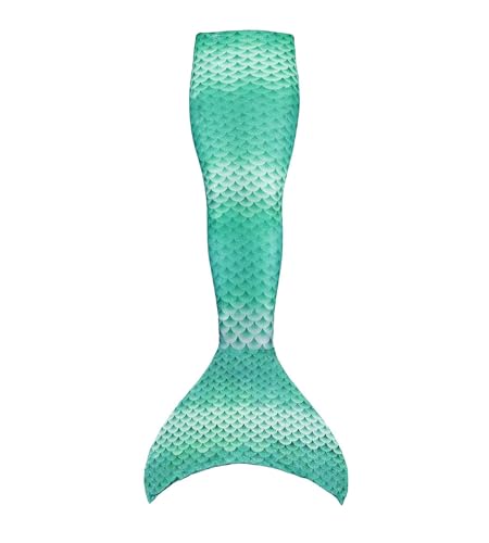 Catálogo de Cola de Sirena Walmart Top 5. 37 Mermaids 123 Traje de Baño Sirena para Niña Funny, Tallas 6 a 12 años, Ideal para Las Vacaciones, Piscina, Playa, Incluye Monofin (MX/US, Edad, 6 Años, Green)