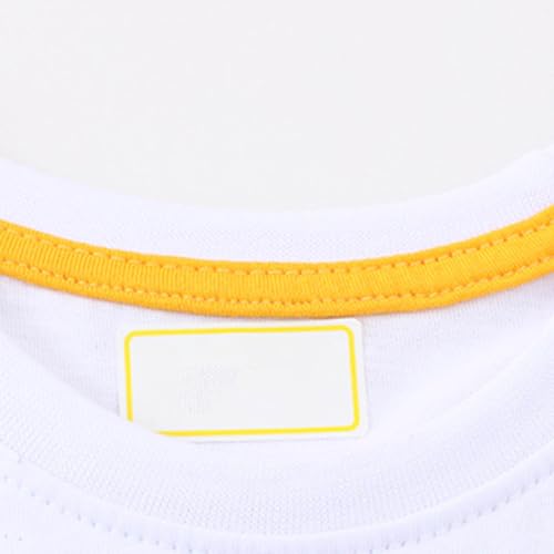 Camiseta de manga larga para bebé, camiseta de manga corta para niño, Blanco, 18-24 meses