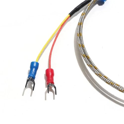 Sensor de temperatura tipo J de 5M y alta precisión con sonda blindada resistente a 800 ℃ 5