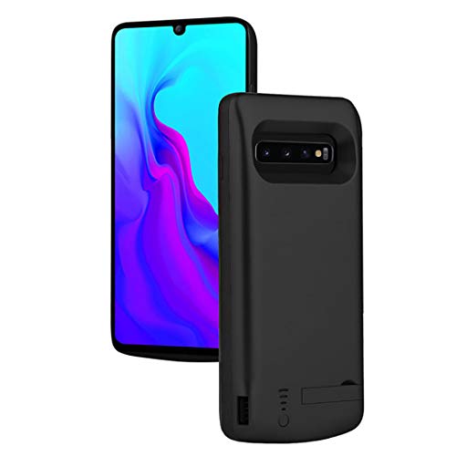 Battery Case for Samsung Galaxy S10, 6000mAh Portable Charger Case Rechargeable Charging Case Extended Battery Case External Charger Case for Samsung Galaxy S10 [6.1 inch]- NOT for S10 5G