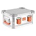 Produktbild Alubox Alukiste abschließbar E18 - Premium Aluminium Lagerbox 18 Liter - Deckel mit Aluminium Druckguss Stapelecken und Gummidichtung - inklusive Schlösser